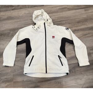 Scandinavian Explorer Norway White Jacket Womens Size XL